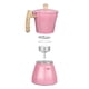 thumbnail image 2 of 3X la Cafetera Latte Mocha Cafetera Espresso Moka Italiana Cafetera Olla Cafetera de Estufa 300Ml Rosa, 2 of 6