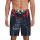 thumbnail image 1 of Fotbe Red Black Eastern Panda Warrior Pantalones Cortos de Pijama para Hombre, Ropa de Dormir, Pantalones de Pijama Cortos para Hombre-X-Large, 1 of 6