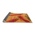 thumbnail image 2 of Ahgly Company Indoor Rectangle Oriental Orange Modern Area Rugs, 7' x 9', 2 of 4