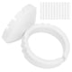 thumbnail image 1 of Taza de Anillo de Pegamento para Pestañas Desechable de 100 piezas, Fuerte Practicabilidad, Adecuada para Diferentes Tamamosos de Dedos, incluido 100 piezas para injertar, 1 of 7