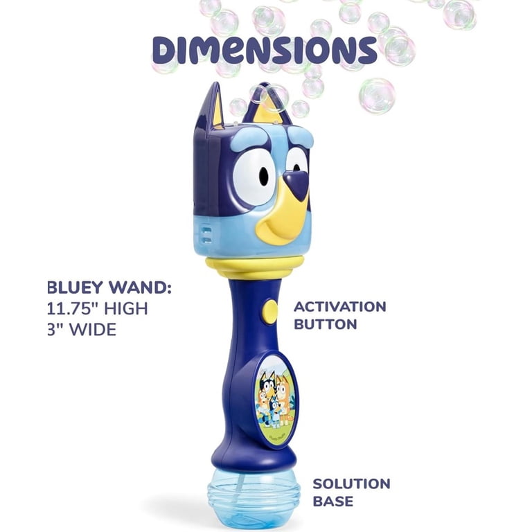 Little Kids Inc. Bluey Light & Sound Bubble Wand photo 2