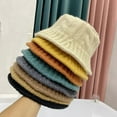 thumbnail image 5 of COCOpeaunt New Autumn and Winter New Knitted Fisherman Hat Hat Female Fashion Solid Color Wild Painter Hat Knitting Hat for Women Tide, 5 of 6