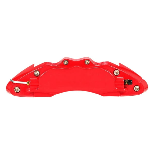 Pisexur Accesorios para coches, Electrónica para cochesCubiertas de pinza de freno de coche, cubierta de pinza de freno de metal para coche, cubiertas de ruedas de aluminio, cubiertas de freno decora