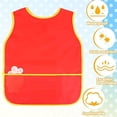 thumbnail image 4 of Smocks de Arte Infantil, 12 piezas impermeables para niensos Ajustables Pinta delantales para pintar para nienas, 4 of 7