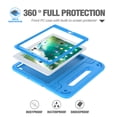 thumbnail image 6 of AVAWO Kids Case for iPad 9.7 2017/2018 & iPad Air 2 - with Screen Protector, Light Weight Shock Proof Handle Stand Kids Case for 9.7-inch iPad 5th & 6th Gen, iPad Air 1 & iPad Air 2 - Blue, 6 of 10