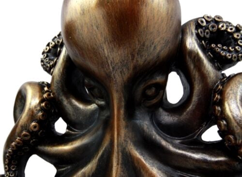 Nautical Ocean Kraken Cthulhu Octopus Toilet Paper Holder Bathroom Wall Decor