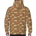 thumbnail image 5 of Hoodies for Men - Armadillo Floral 1 Long Sleeve Comfrt Men'S Fashion Hoodies & Sweatshirts, Sweatshirts for Men Hoodies Pullover Clothing Clothes with Pouch, 5 of 7