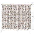 thumbnail image 5 of Shih Tzu Dog Shower Curtain 84"x72" ,Bathroom Decorative Shower Curtains Set with 12 Hooks,Modern Waterproof Washable Shower Curtain, 5 of 6