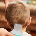 thumbnail image 3 of Stainless Steel Lice Comb for Safe Nit Removal, Metal Nit Comb with Rounded Teeth for Children and Adults, 3 of 7