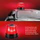 thumbnail image 4 of Luz de advertencia estroboscópica Base magnética fuerte Intermitente Súper brillante 360 ​​grados Se enciende automáticamente Resistente al agua para fábrica de tráfico de construcción (Rojo, 4 of 5