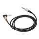thumbnail image 1 of Cable de extensión de audio auxiliar para automóvil con codo, metal de 3,5 mm macho a macho Maleto Cable de audio con codo Cable de audio macho con codo Maleto Estándares líderes en la industria, 1 of 8