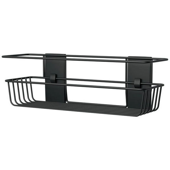 BATH31-MB Command Bathroom Shower Caddy Matte Black