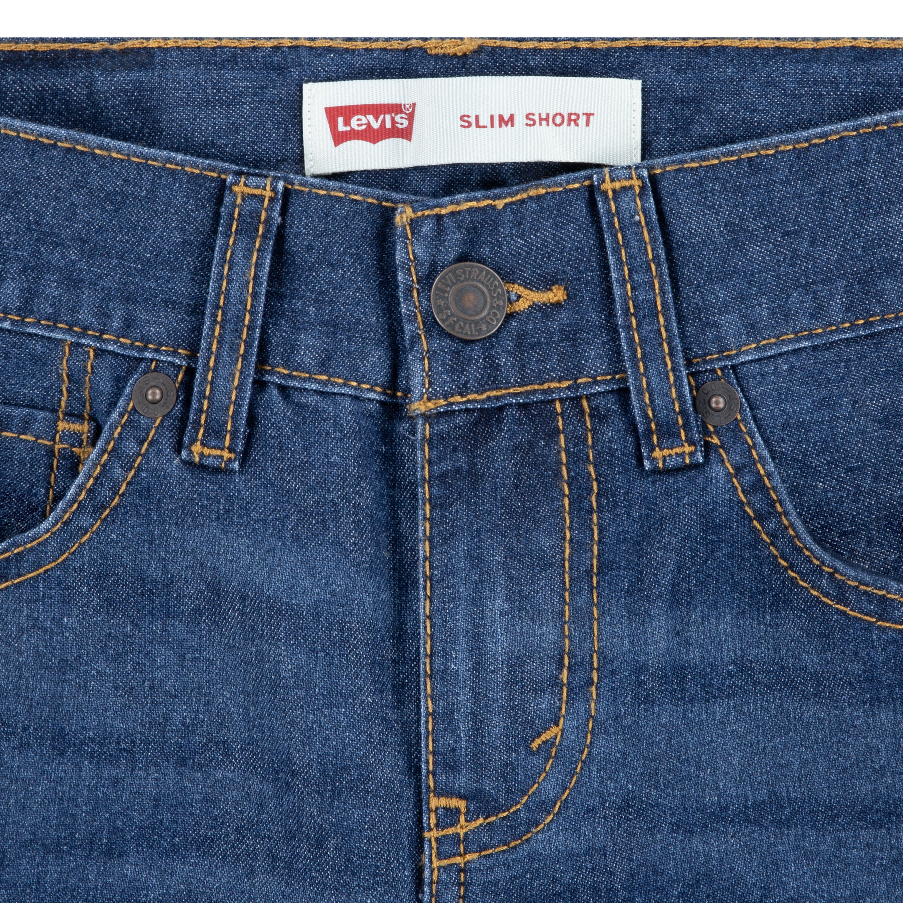 Levi Boys 511 Slim Performance Denim Shorts, Sizes 8-18