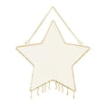 thumbnail image 1 of A Home Jewelry Storage Rack Earring Wall Holder Hanging Jewelry Storage Organizer Metal Grid Star and Moon Shape Jewelry Rack for Ladies And Girls, 1 of 7