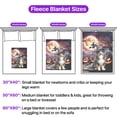 thumbnail image 5 of Spooky Halloween Night Witch Australian Shepherd Glowing Pumpkins Cozy Fleece Blanket Aussie Dog Lover Gifts Warm Soft Throw Blanket - 12015, 5 of 5