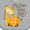 thumbnail image 4 of Inktastic My Noni Loves Me Boys or Girls Baby Bib, 4 of 4
