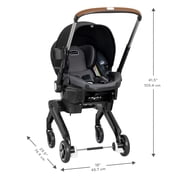 Evenflo Shyft DualRide Infant Car Seat and Stroller Combo with Carryall Storage, Boone