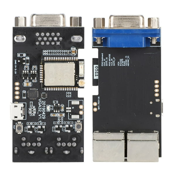 VGA32 PS 2 Control Module, Standard Compliant With Multi Functional UART SPI SDIO I2C LED PWM, 300m WiFi Range, 22dBm Transmission Power.