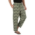 thumbnail image 3 of Inkmeso Printed Bottom Cotton Sleep Pajamas For Men's Elastic Waist Pajama Pants w/ Pockets, 3 of 7