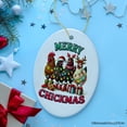 thumbnail image 4 of Funny Chicken Ornament for Christmas Tree, Quirky Farm Animal Holiday Decoration with Lights and Costumes, Cute Gift for Poultry Lovers, Collectible Merry Chickmas Ornament, 4 of 5