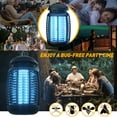 thumbnail image 2 of Electric Mosquito Bug Zapper for Indoor & Outdoor, 4200V Mosquito Zapper, Waterproof Fly Zappers Control for Home, Backyard, Camping Black, 2 of 11