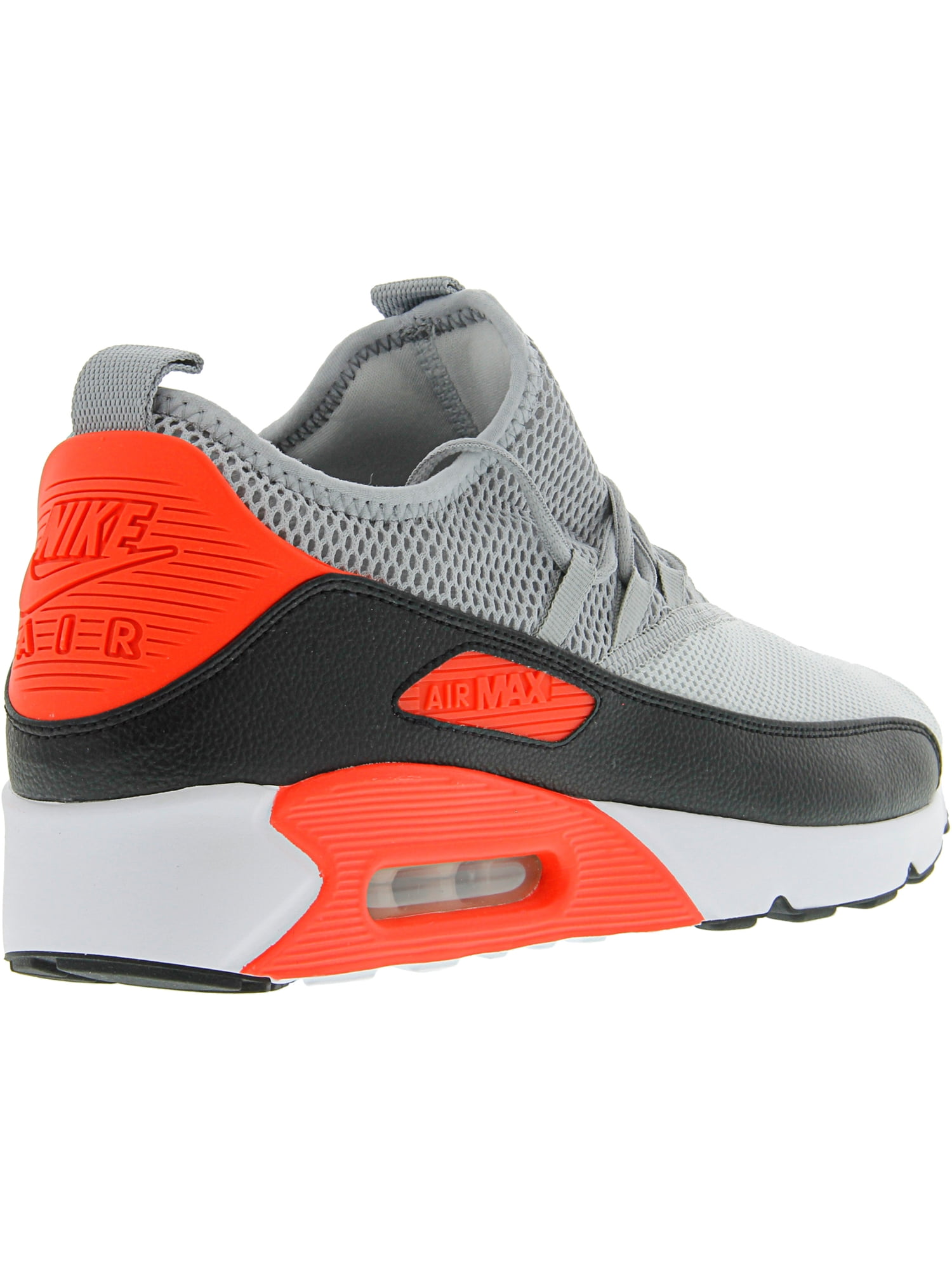 Nike Men's Air Max 90 Ez Pure Platinum / Wolf Grey - Black Ankle-High Walking Shoe - Walmart.com
