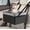 Grey-Small - Up to 15 lbs, variant on Dog Car Seats For Small Dogs Upgrade Booster Seat With Metal Frame Construction Double-layer Oxford Pets L-up To 10lbs
