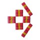 thumbnail image 5 of Toystoory 12 piezas de envolturas de raqueta de bádminton para exteriores, agarre de tenis para interiores, bandas antideslizantes para el Bádminton Rojo, 5 of 6