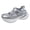Silver, variant on Women’s Platform Sport Sandals Breathable Cutout Outdoor Slip On Comfort Summer Shoes