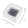 thumbnail image 3 of 1 UNID al aire libre de hielo solar ladrillo claro jardín solar bloque de hielo fardo de la lámpara de tierra, 3 of 5