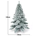 thumbnail image 3 of Árbol de Navidad Nevado Costway 1.8m 657 Ramas Abeto Artificial Base de Metal Hojas Espesas, 3 of 10
