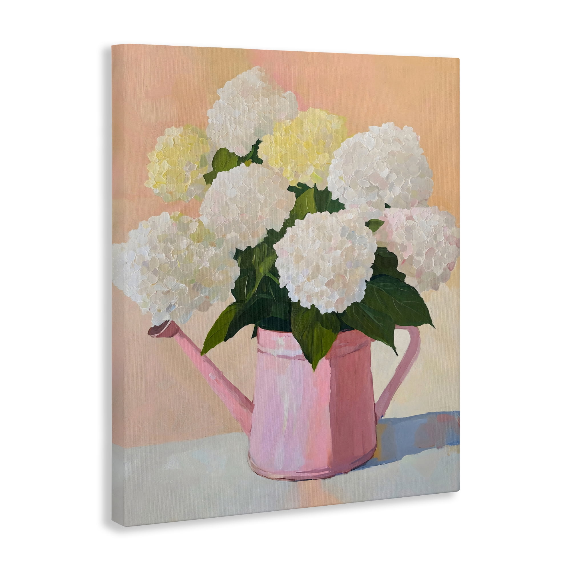 Stupell Industries Hydrangeas in Watering Can Canvas Wall Art, design by The Prints Vibe