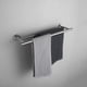thumbnail image 3 of Toallero de baño, estante de baño para almacenamiento de toallas Barra de toalla doble Estante de montaje en pared Perchas de toalla para baño, 3 of 4