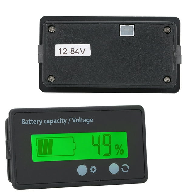 Battery Capacity Monitor, Battery Capacity Display, 8-100V Portable Voltage For Lithium Battery For -acid Battery