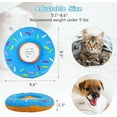 thumbnail image 3 of Cat Cone Collar Soft, Adjustable Cat Recovery Collar Cute Donut Kitten Cone to Stop Licking, Surgery Recovery Elizabethan Collars for Kitten Cats Puppy, 3 of 6
