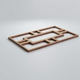 thumbnail image 4 of Ekena Millwork 4 7/8"W x 7 3/8"H x 1/4"T Extra Small Hastings Decorative Fretwork Wood Wall Panels, Red Oak, 4 of 18