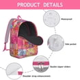 thumbnail image 4 of Unisex Bohemian Backpack: Large Capacity Boho Daypack with Front Pocket for School, College, Work, Travel, Vacation, Stylish and Durable, Perfect Gift Option, 4 of 5