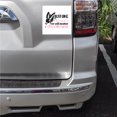 thumbnail image 2 of DistinctInk Custom Bumper Sticker - 10" x 10" Decorative Decal - White Background - Like a Butterfly, Awaken in My Own Time, 2 of 2