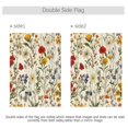 thumbnail image 4 of Yayeee Garden Flag 28"x40" Double Sided Outdoor Yard Lawn Holiday Decorations, Beige Floral, 4 of 6