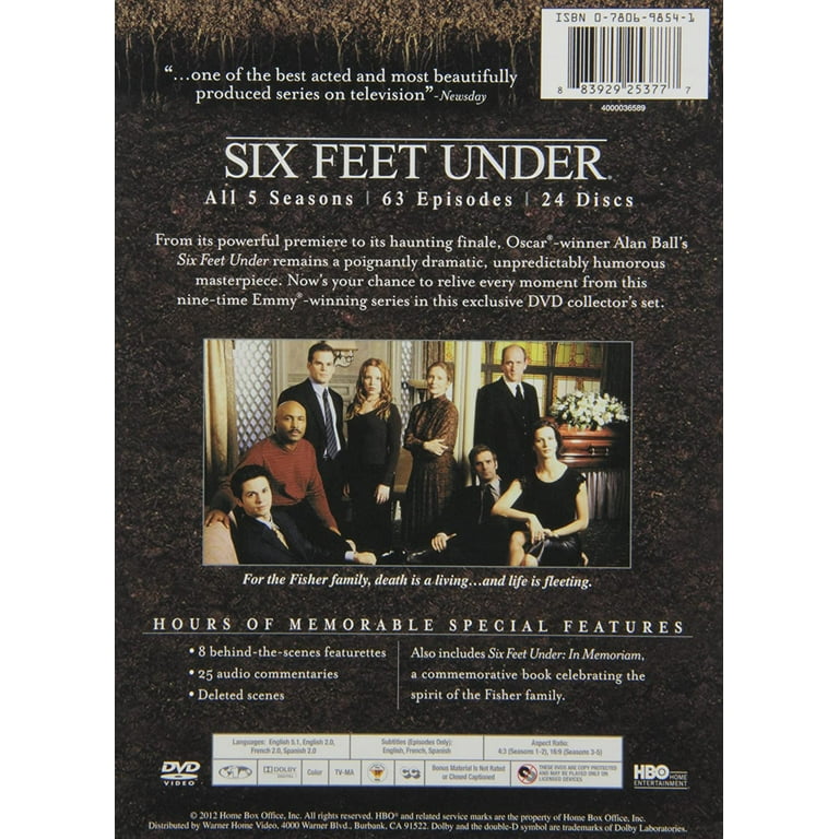 ドラマSIX FEET UNDER 24枚組 完結　DVD英語版 81RCvC6ICqL._UF894,1000_QL80_.jpg
