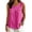 Hot Pink, variant on womens linen tops Crew Neck sleeveless Mexican Shirts Casual Cottagecore Summer T Shirt Soft Summer Tops boho tops Beige L
