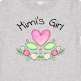 thumbnail image 4 of Inktastic Mimi's Girl- Heart Flowers Girls Baby T-Shirt, 4 of 5