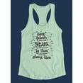 thumbnail image 3 of Good Friends Are Like Quote. Tank Women -Image by Shutterstock, Female XX-Large, 3 of 4