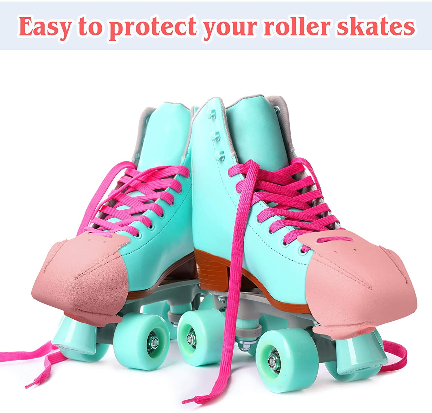  Kisangel 2 Pairs Skate Boots Cool Roller Skating Skating Toe  Ice Toe Guard Skates Toe Caps Sneaker Toe Covers Roller Skating Shoes  Accessories Skateboard Leather Portable : Sports & Outdoors