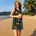 thumbnail image 3 of Disketp Retro Truck para Vestido sin Mangas para Mujeres, Vestidos de Verano para Mujeres, Casual y Holgado para la Playa, 3 of 7