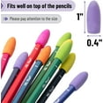 thumbnail image 2 of Mr. Pen- Pencil Erasers Toppers, 120 Pack, Colorful, Erasers for Pencils, 2 of 8