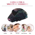 thumbnail image 6 of KLL Forest Mushroom Skull Pattern Shower Cap & Bath Cap for Women,Reversible Oversized Waterproof Shower Caps for all Hair Lengths,Elastic Reusable Bathing Hair Cap, 6 of 6