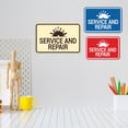 thumbnail image 3 of Signs ByLITA Classic Framed Service and Repair Sign (Navy Blue / White) - Medium, 3 of 6