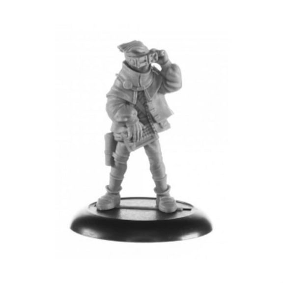 Devo Ranks, Cyberist #30017 Reaper Legends: Bones USA Unpainted Plastic Figure