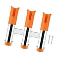 thumbnail image 5 of 3 Tube Fishing Rod Holder Pole Rest Fishing Pole Rack for Room Truck Marine Orange, 5 of 8